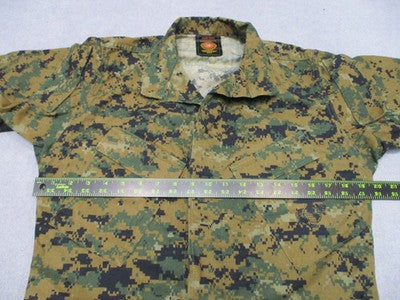 USMC Woodland MARPAT MCCUU Blouse X-Small Regular NSN 8415-01-527-1436