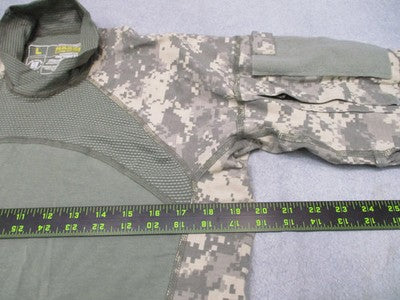Massif Army Combat Shirt Large L UCP ACU Digital Camo USGI Long Sleeve USA Made