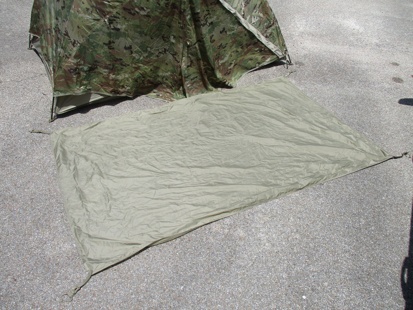 OCP Camouflage Litefighter 2-Man Tent - Military Surplus Gear - Excellent Condit
