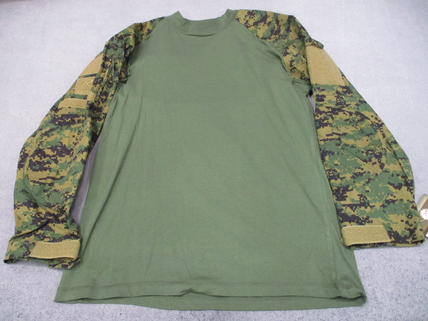 Rothco 90005 Woodland Digital Camo FR Combat Shirt Tactical Military NWT L-2XL
