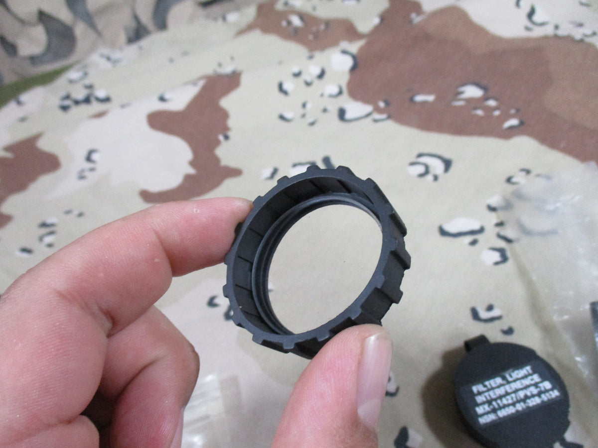 PVS-7 Night Vision Accessory Lot LIF Filter Demist Shield Sacrificial Lens Pad