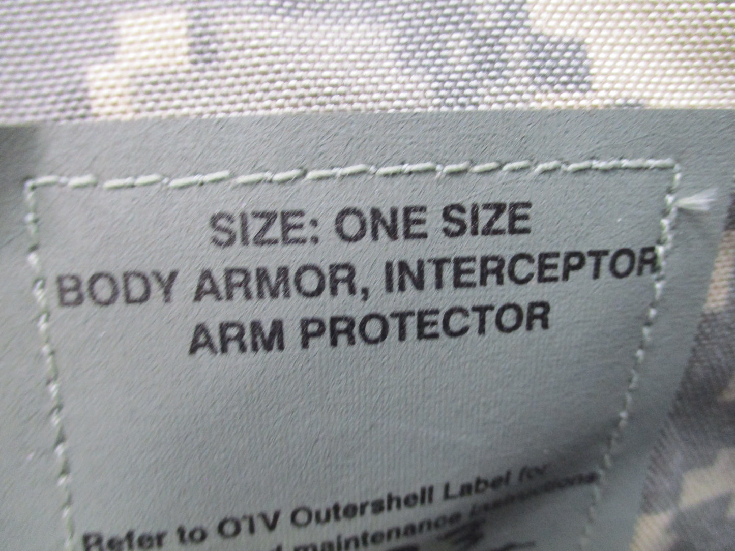 UCP ACU Deltoid Shoulder Arm Protector Carrier Covers Pair Empty Used