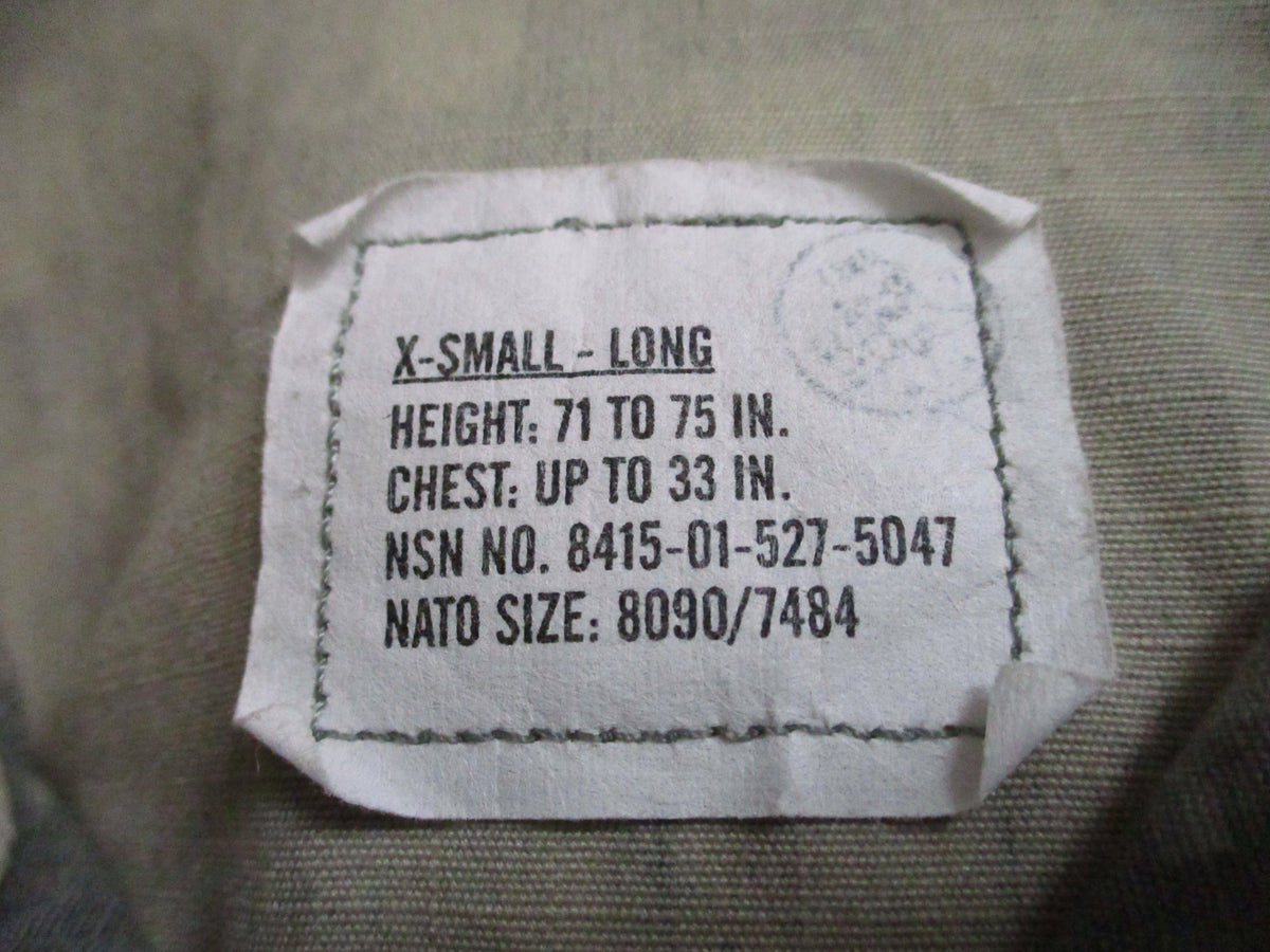 USGI ACU UCP Digital Camo Army Combat Coat Shirt 50/50 Nylon Cotton Surplus