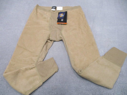 USGI Polartec Thermal FR Drawers Medium Regular Tan NSN 8415-01-588-0261 NOS
