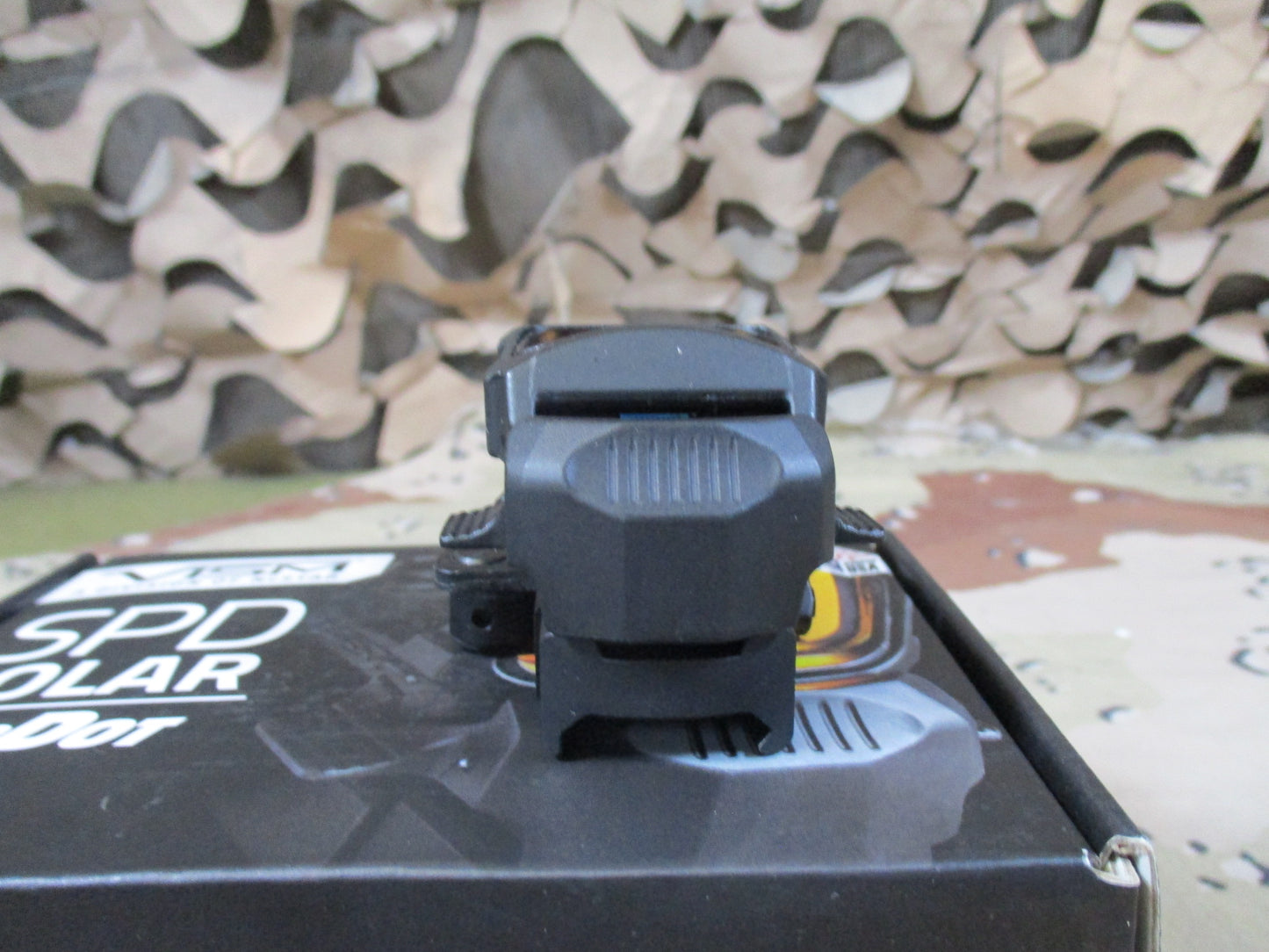 vism red dot flip dot ncstar picatinny rail optic solar powered
