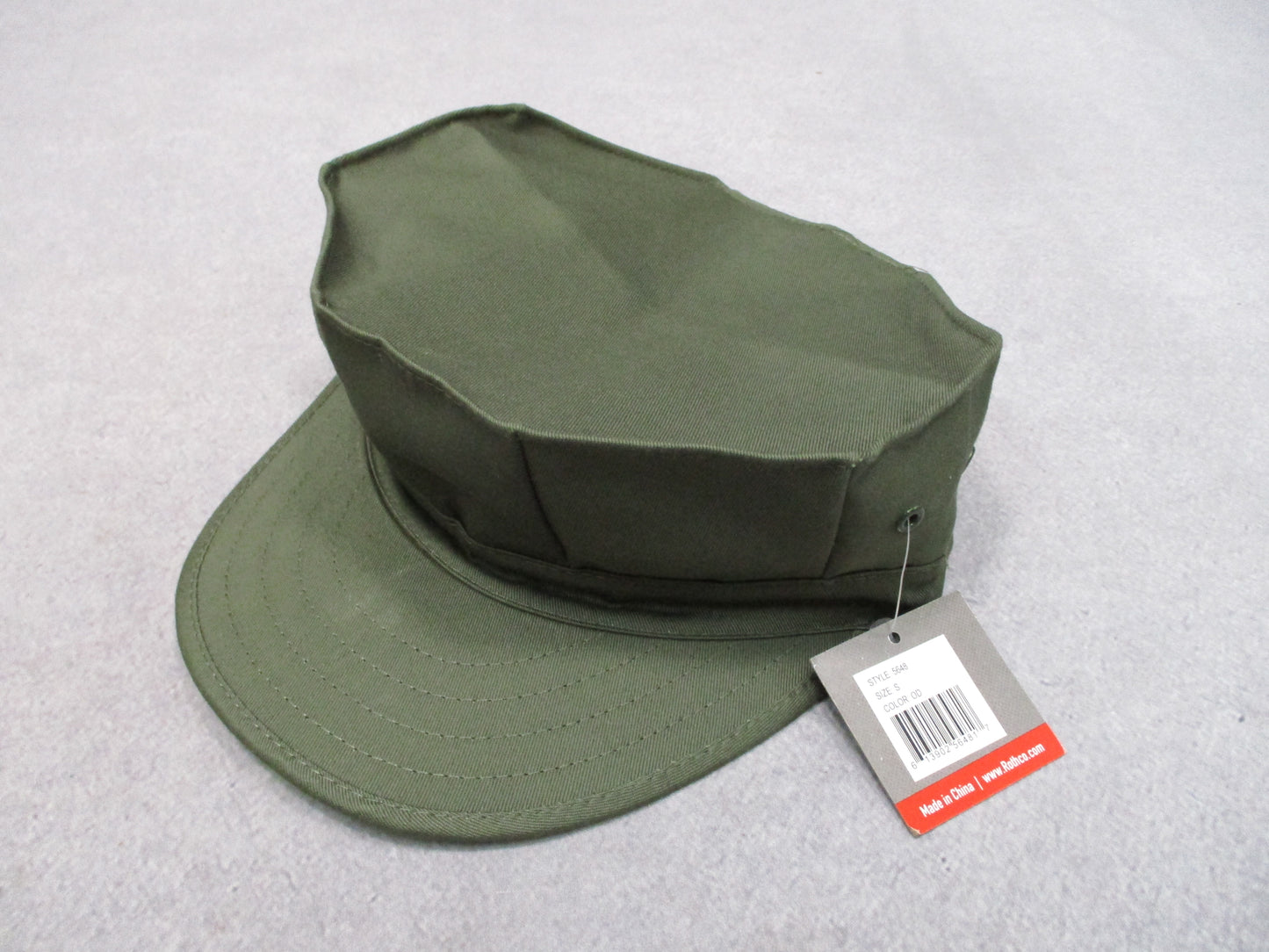 Rothco 5648 Olive Drab 8-Point Marine Corps Style Utility Cap Hat NWT