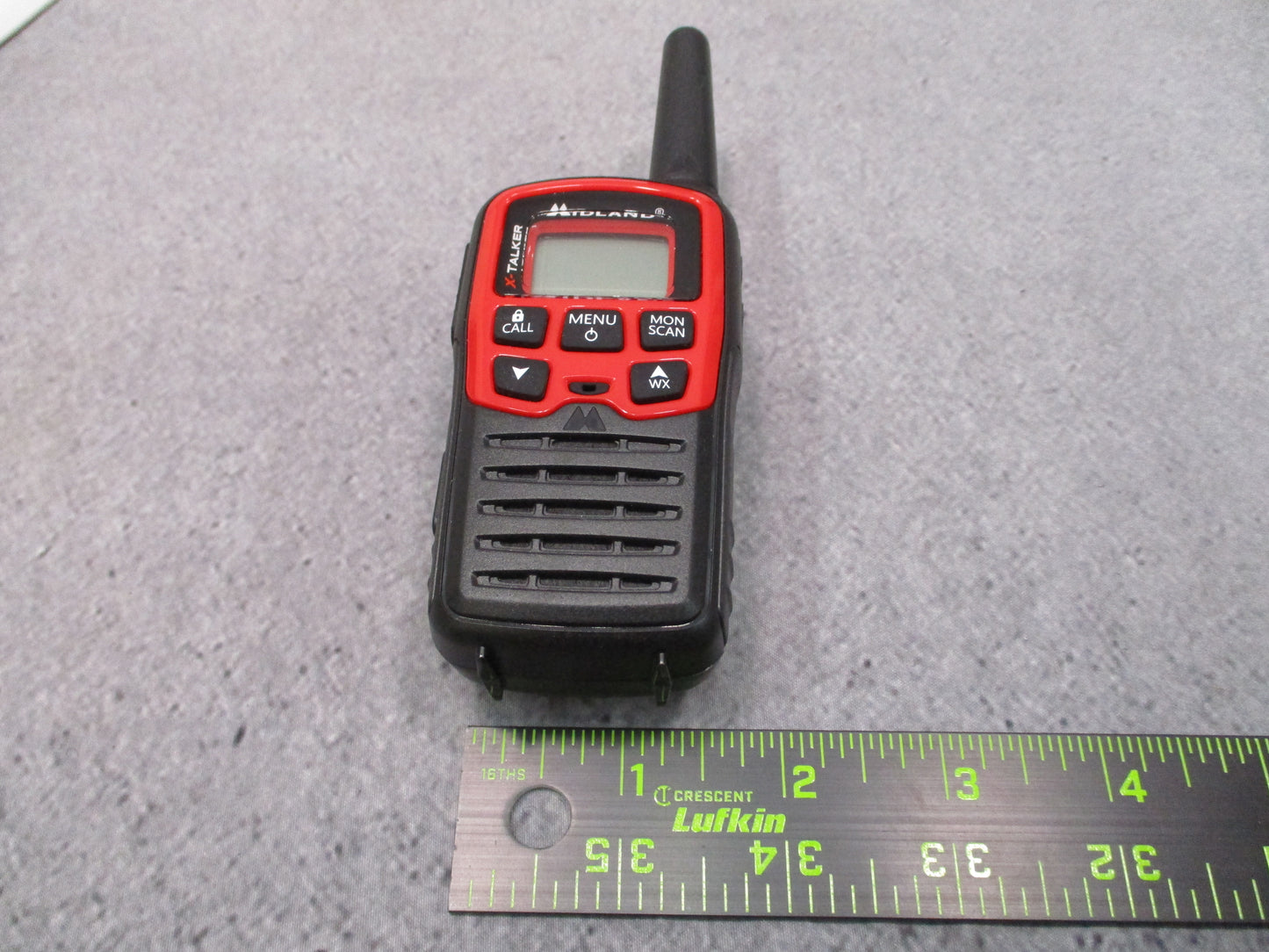 Midland EX37A X-Talker Walkie Talkies Pair Case Manuals Tested