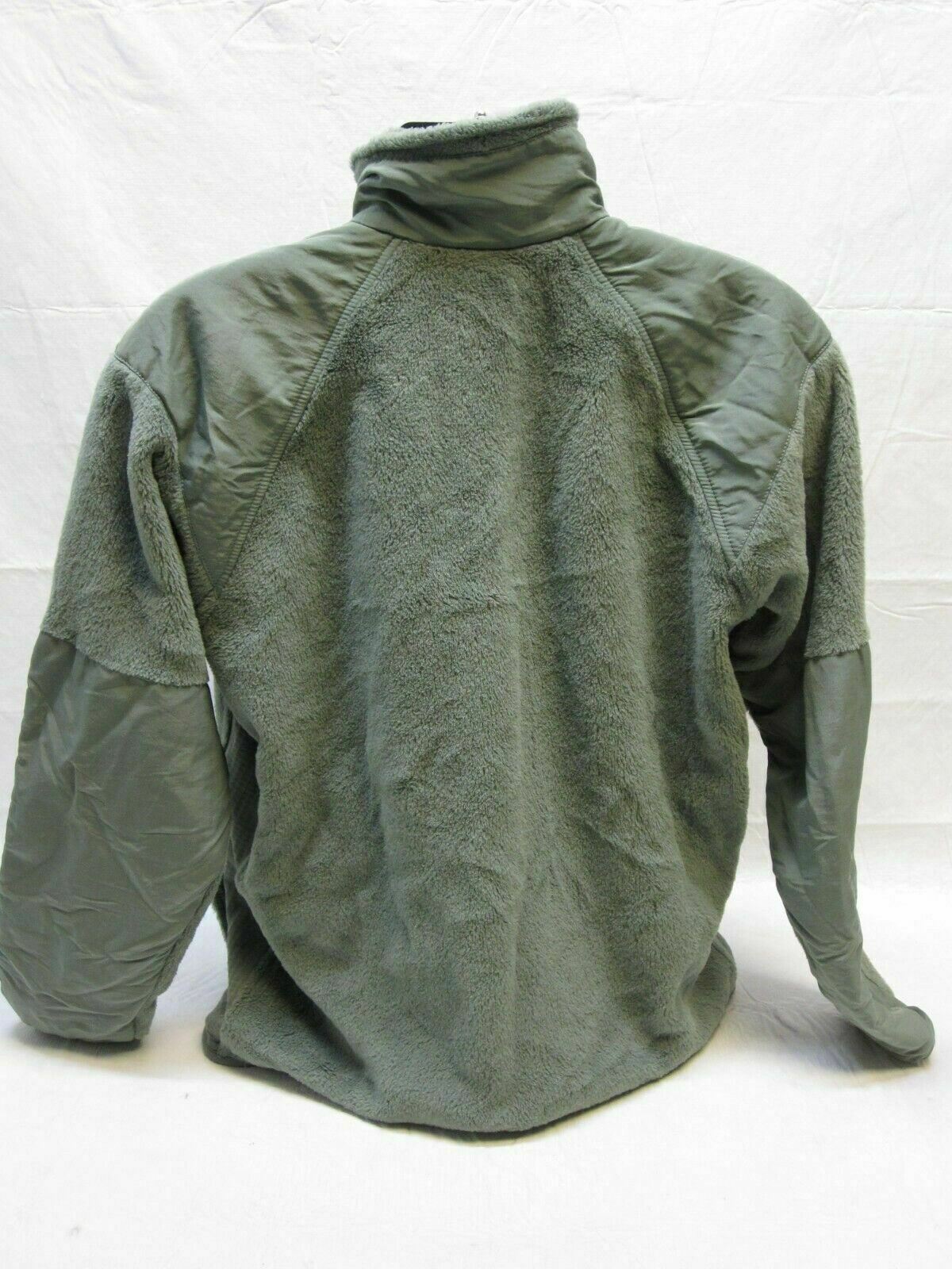 Used Polartec Gen III Army Fleece Jacket in foliage green, military-style cold weather top by Centex Military Gear.