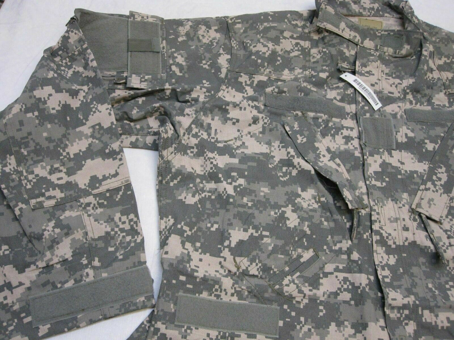 NEW ARMY ACU DIGITAL AIRCREW UNIFORM TOP AVIATION COAT LARGE/LONG A2CU UCP