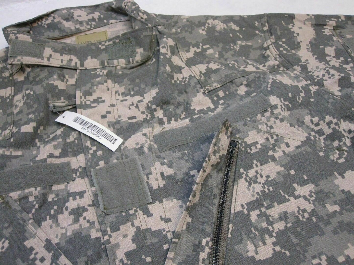 NEW ARMY ACU DIGITAL AIRCREW UNIFORM TOP AVIATION COAT LARGE/LONG A2CU UCP