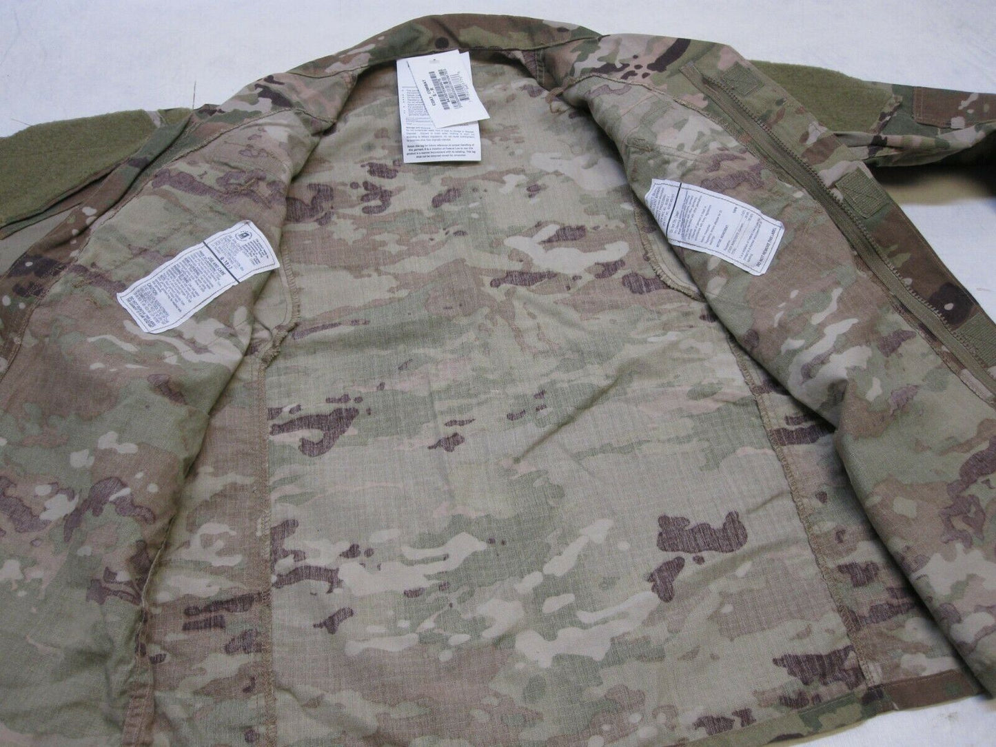 US ARMY AIR FORCE FLAME RESISTANT SHIRT UNIFORM COAT OCP SCORPION MEDIUM/REGULAR