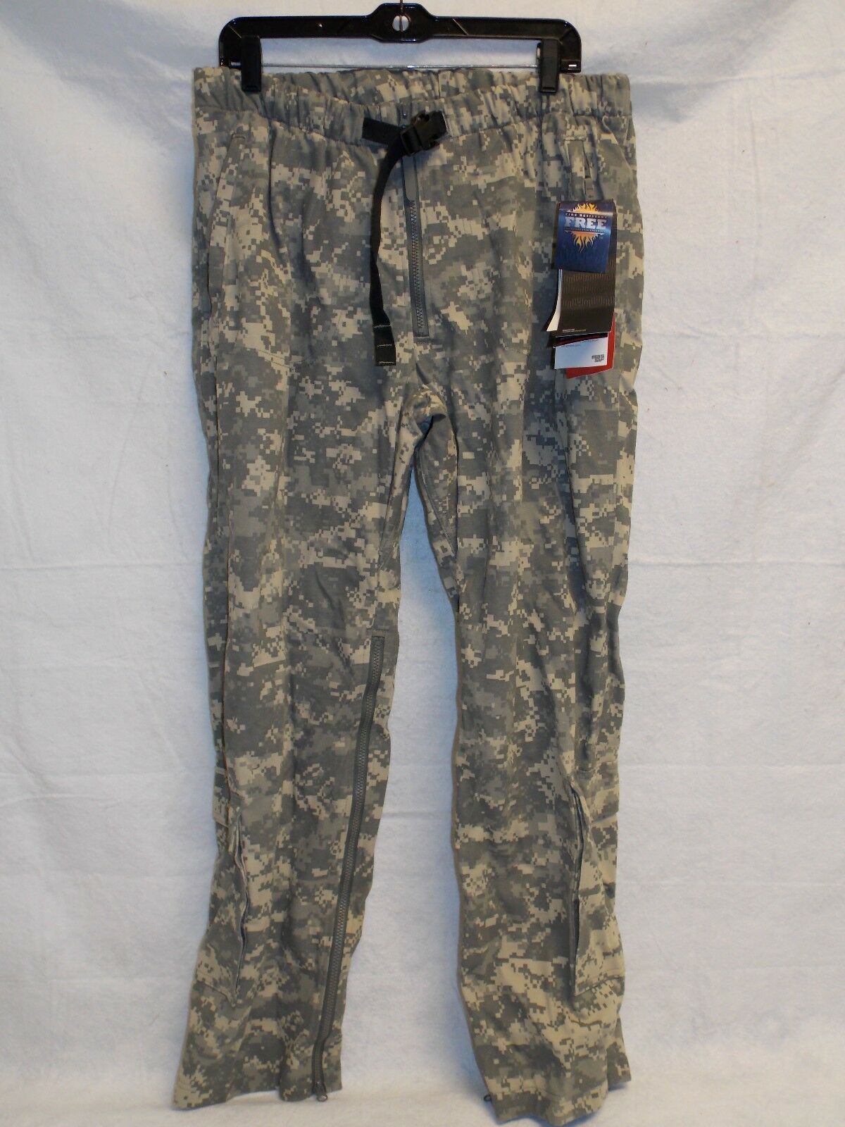 ARMY NOMEX ACU DIGITAL LWOL TROUSER FREE PANTS X-LARGE/REGULAR 8415-01-577-6907