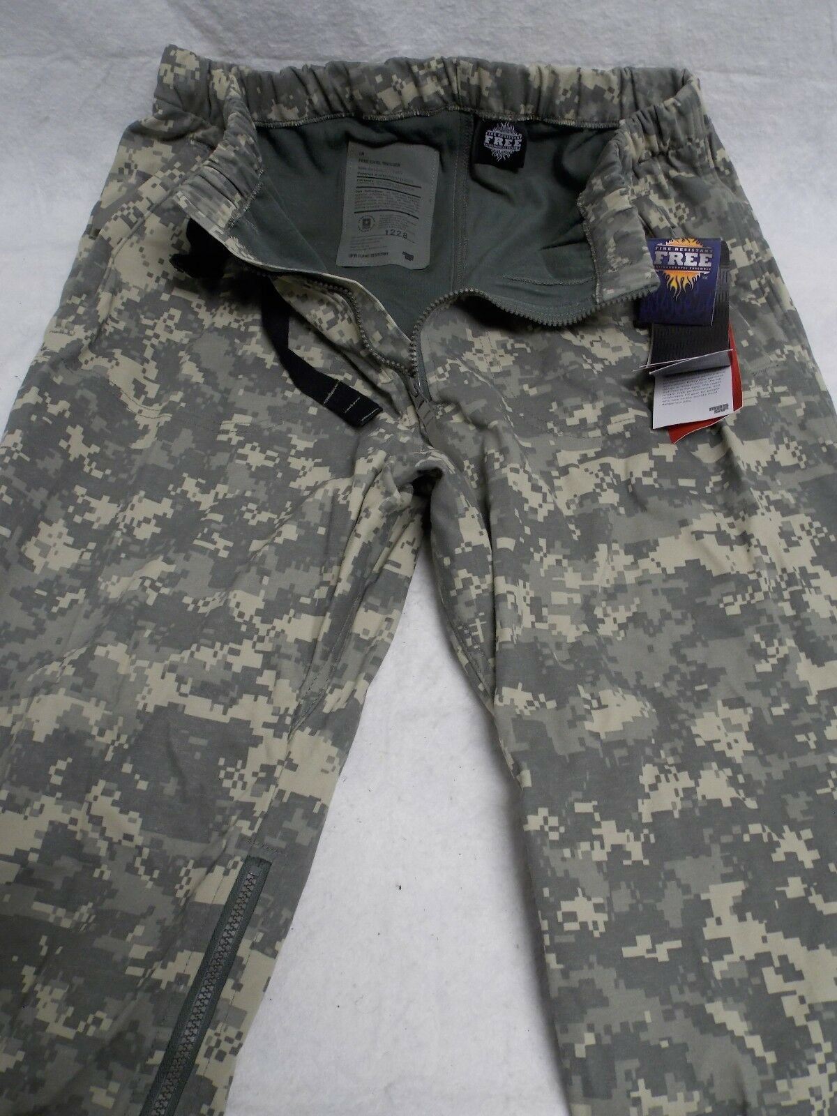 ARMY NOMEX ACU DIGITAL LWOL TROUSER FREE PANTS X-LARGE/REGULAR 8415-01-577-6907