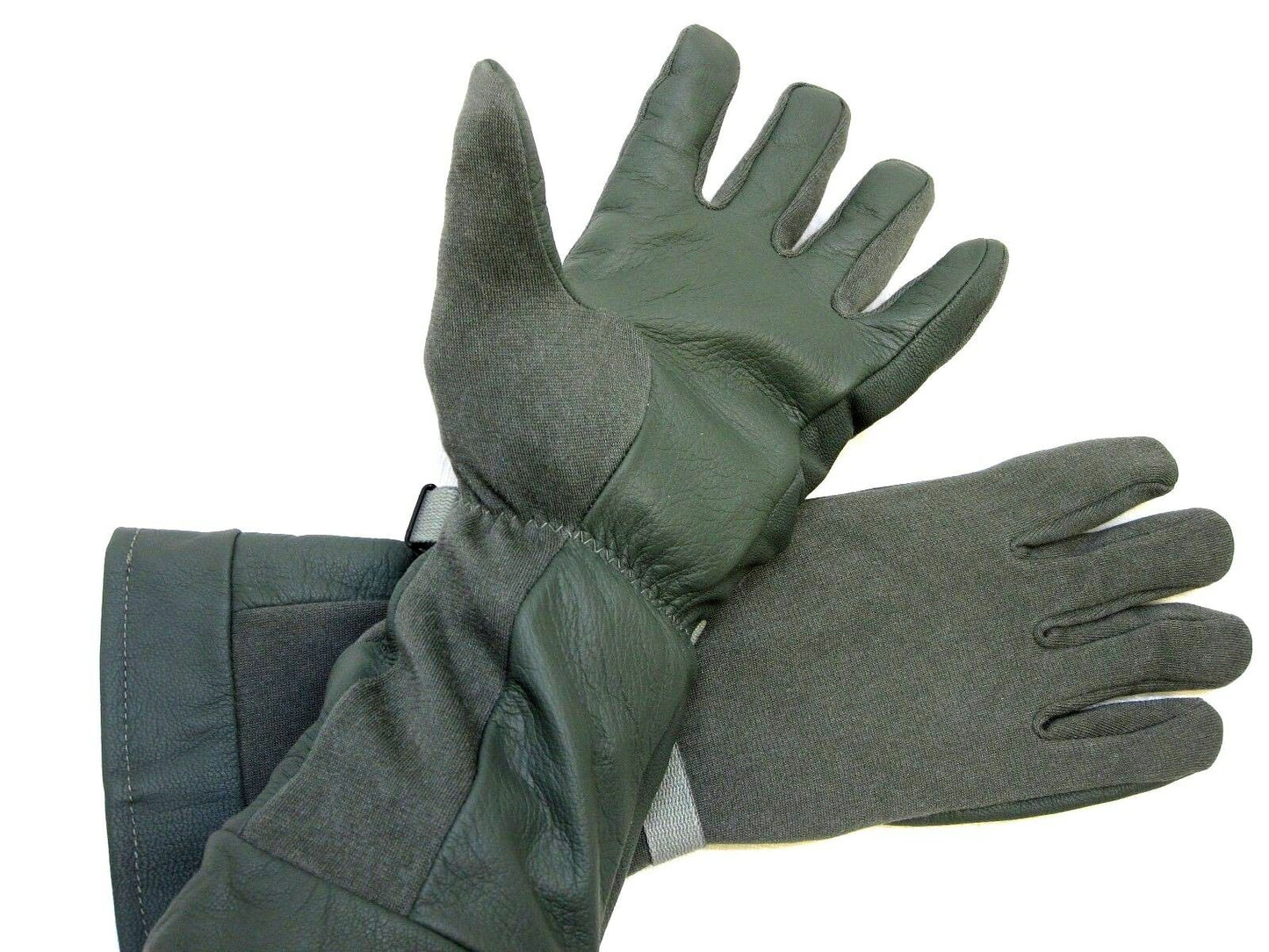 MILITARY ISSUE FUEL HANDLERS GLOVES JP8 FOLIAGE GREEN SMALL 8415-01-529-2612