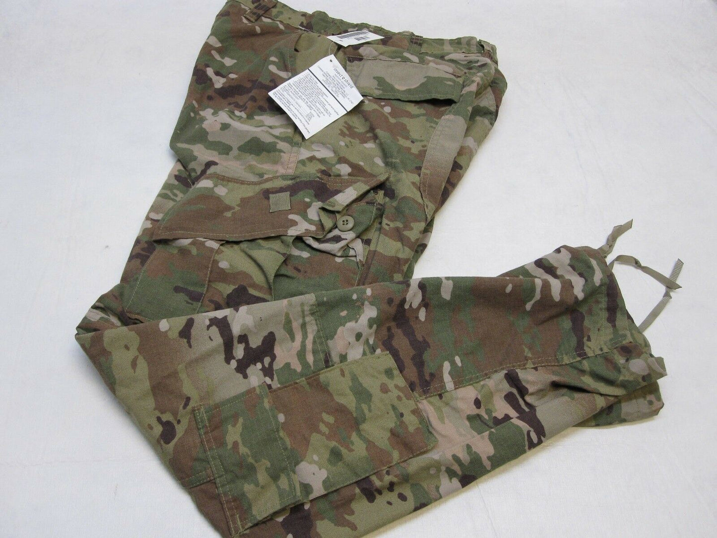 NEW US ARMY AIR FORCE FLAME RESISTANT MULTICAM OCP COMBAT UNIFORM PANTS SML/LONG