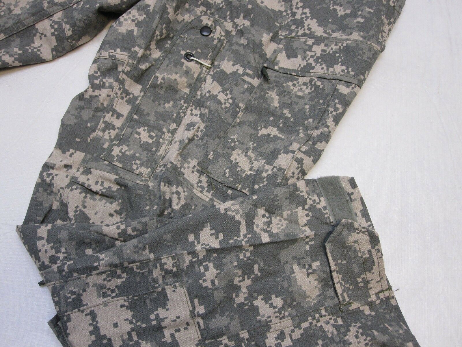 Army ACU digital aircrew trousers by Centex Military Gear, small/short UCP aviation fueler pants with digital camouflage.