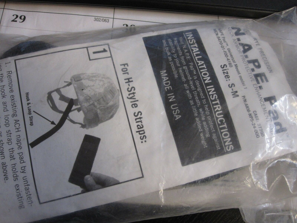 Nape Device NEW ARMY ISSUE ACU DIGITAL NAPE PAD SMALL-MEDIUM SM/MD 8470-01-F00-416 ...