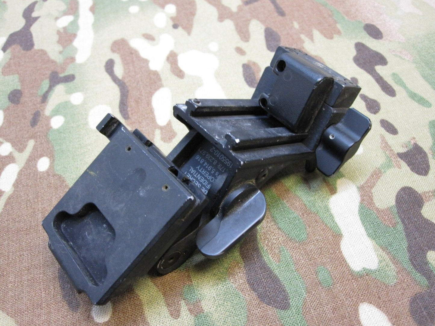 USED BLACK NOROTOS RHINO II PVS-7/14 NVG MOUNT NIGHT VISION LOWERING ARM NODs 🔥 - Centex Military Gear