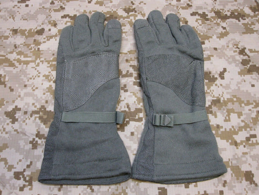 NEW MASLEY MILITARY COLD WEATHER FLYERS GLOVES XL 75W CWF GORE-TEX NOMEX GLOVE