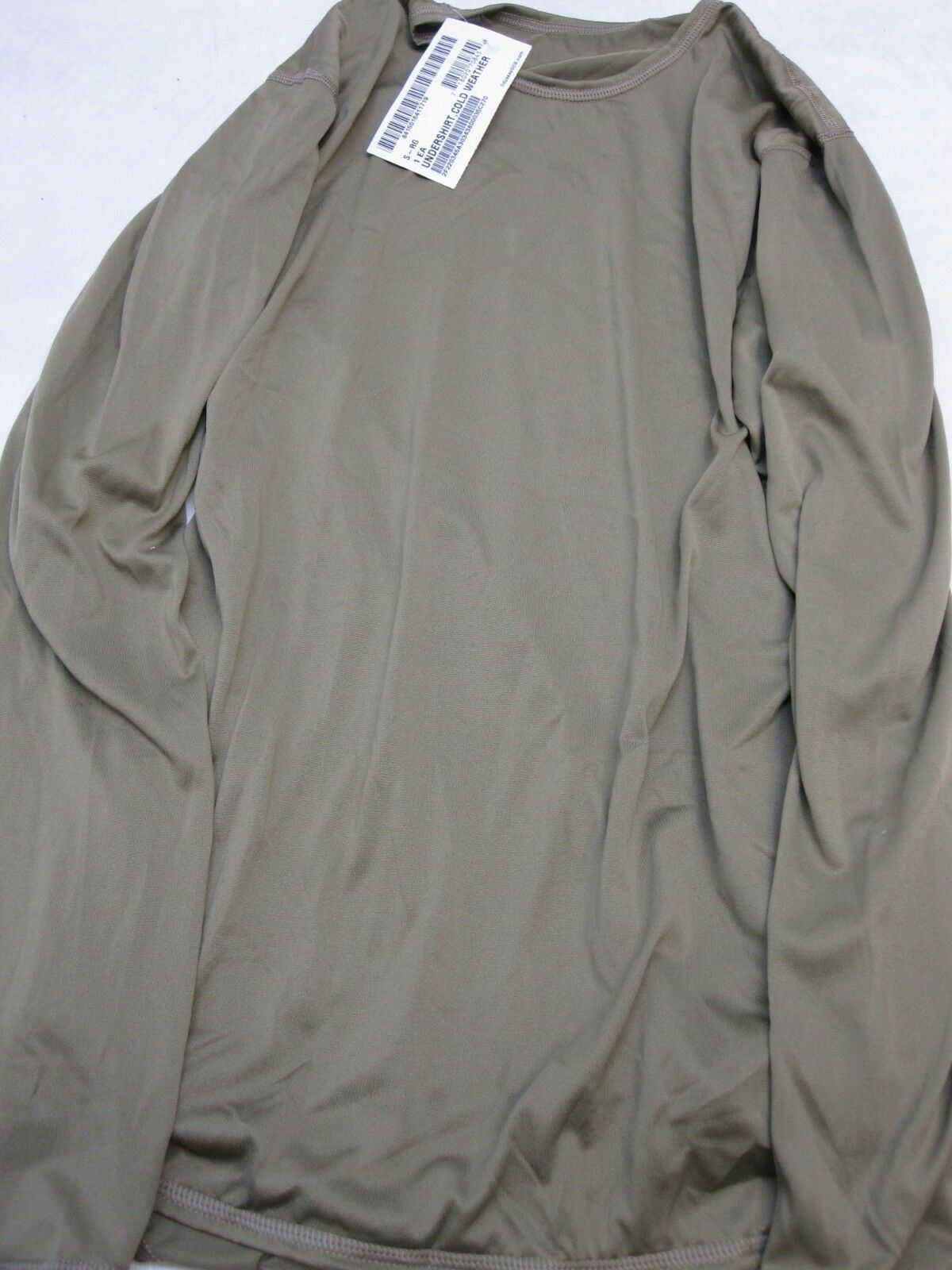 NEW ARMY OCP SILK WEIGHT TOP LEVEL 1 BASE LAYER SHIRT SMALL/SHORT UNDERSHIRT