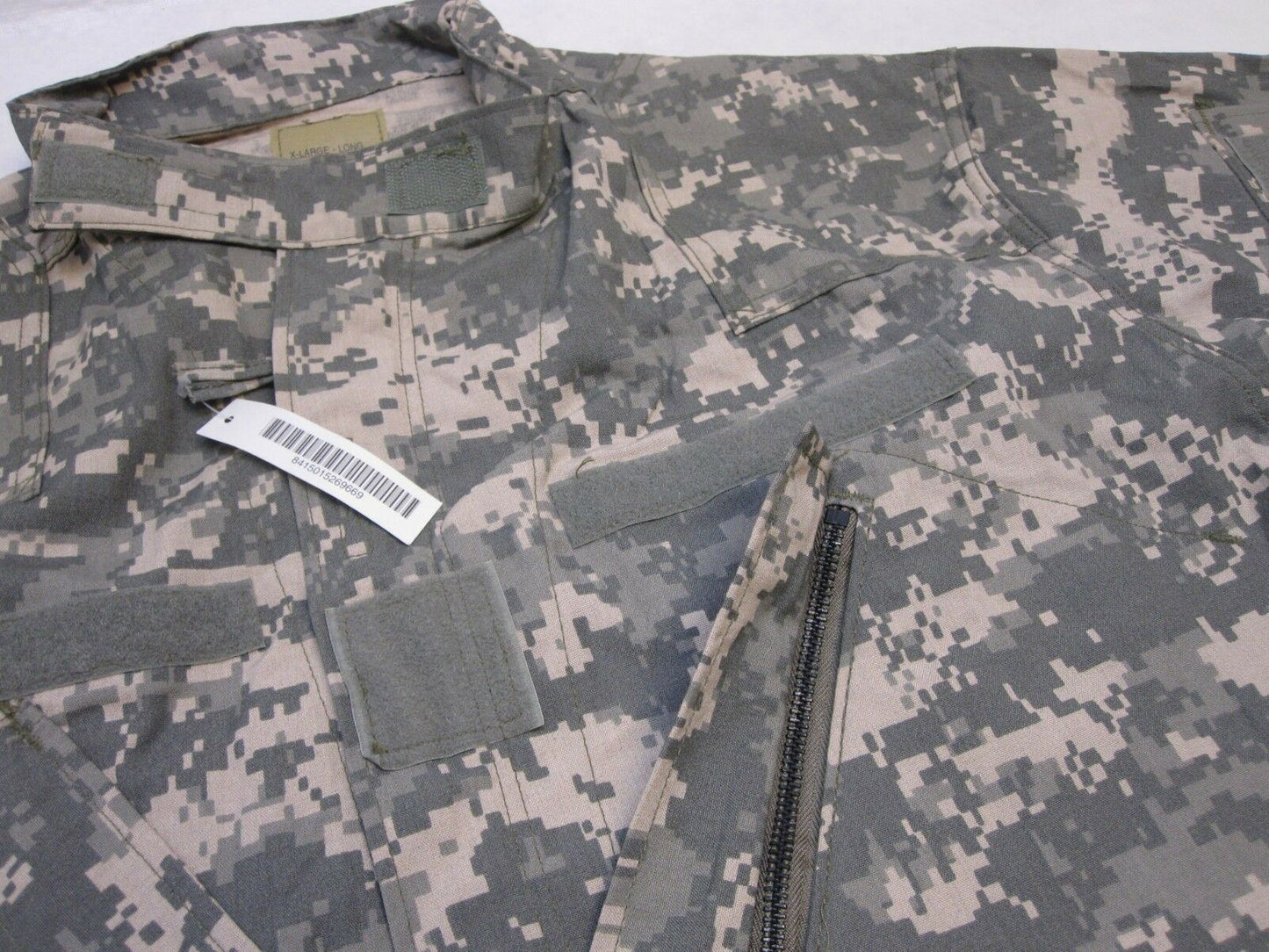 ARMY A2CU AIRCREW UNIFORM COAT ACU DIGITAL SMALL/REG AVIATION TOP FLIGHT JACKET