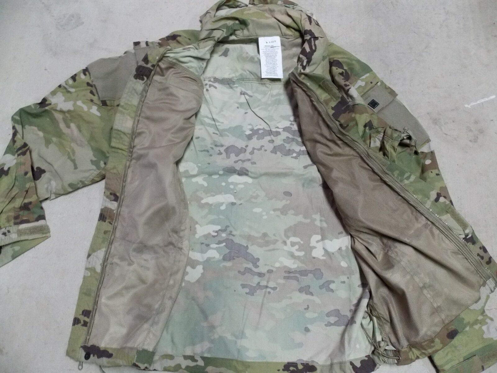 NEW ARMY OCP SCORPION COLD WEATHER SOFT SHELL JACKET MEDIUM/LONG 8415016411641 - Centex Military Gear