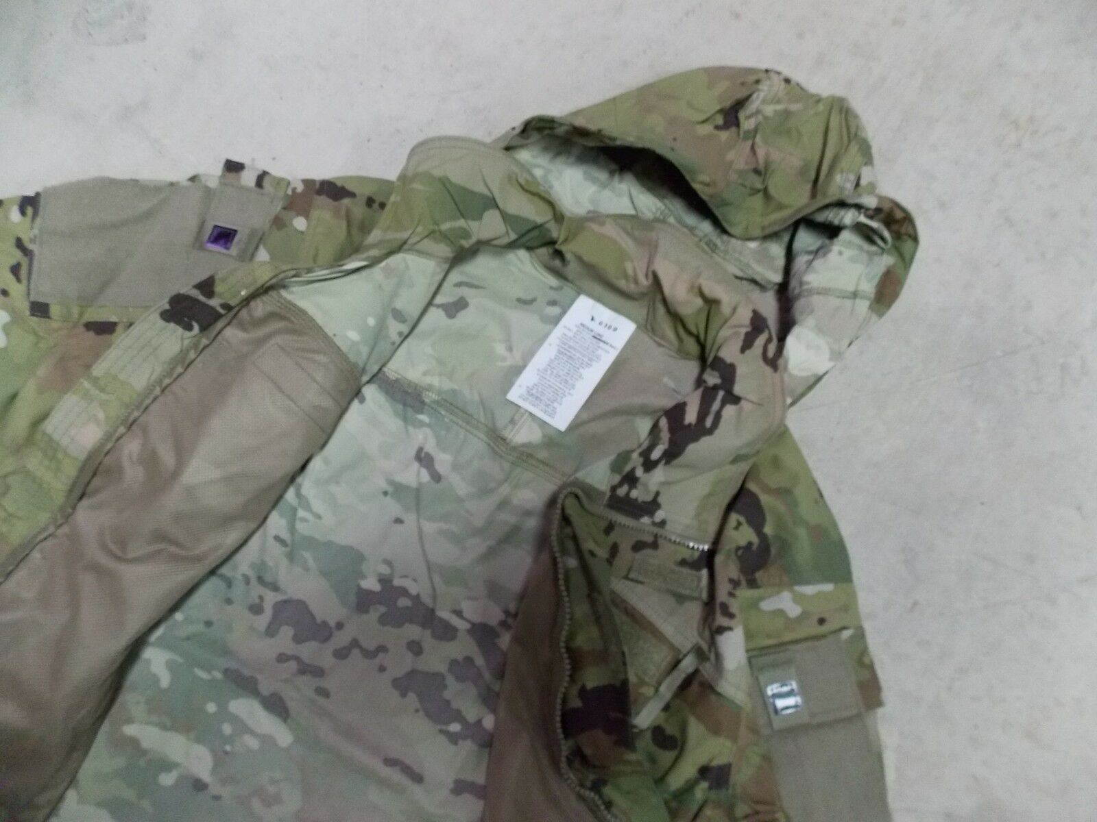 NEW ARMY OCP SCORPION COLD WEATHER SOFT SHELL JACKET MEDIUM/LONG 8415016411641 - Centex Military Gear