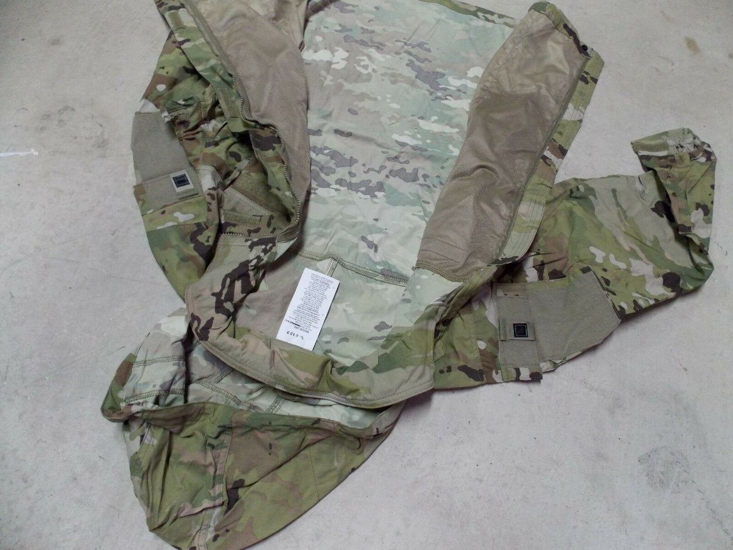 NEW ARMY OCP SCORPION COLD WEATHER SOFT SHELL JACKET MEDIUM/LONG 8415016411641 - Centex Military Gear