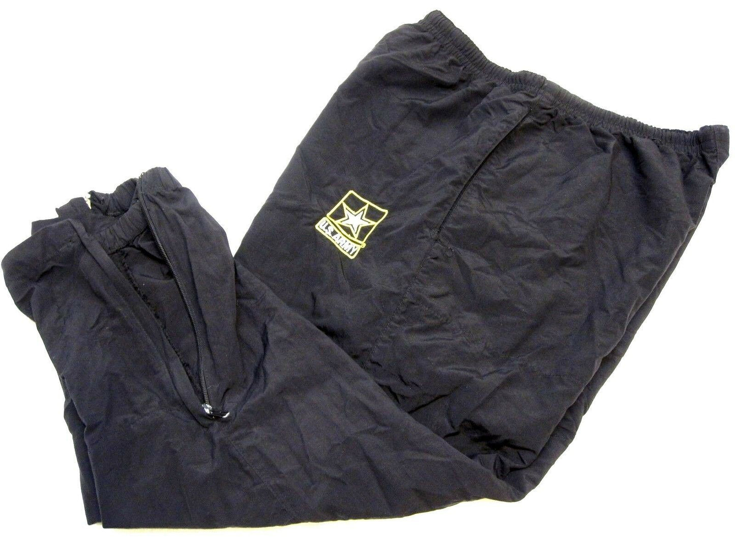 NEW BLACK/YELLOW USGI ARMY ISSUE PT PANTS TROUSERS PTs UNIFORM XSMALL/X-SHORT