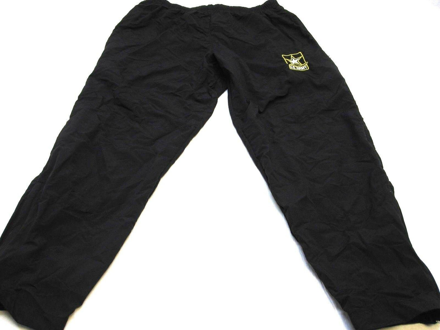 NEW BLACK/YELLOW USGI ARMY ISSUE PT PANTS TROUSERS PTs UNIFORM XSMALL/X-SHORT