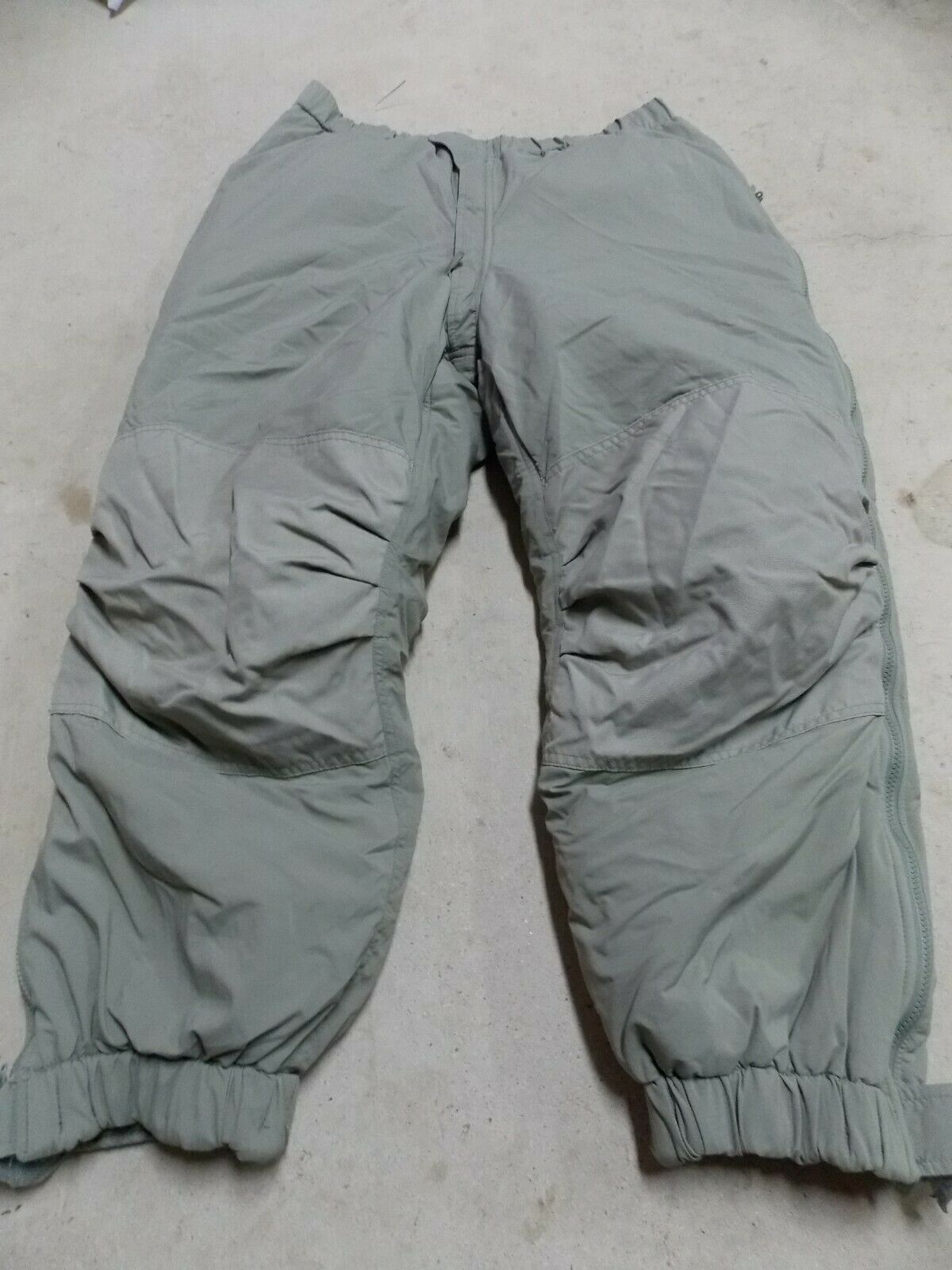 Centex Military Gear Primaloft Level 7 extreme cold weather trousers in medium/regular size, designed for cold outdoor conditions.