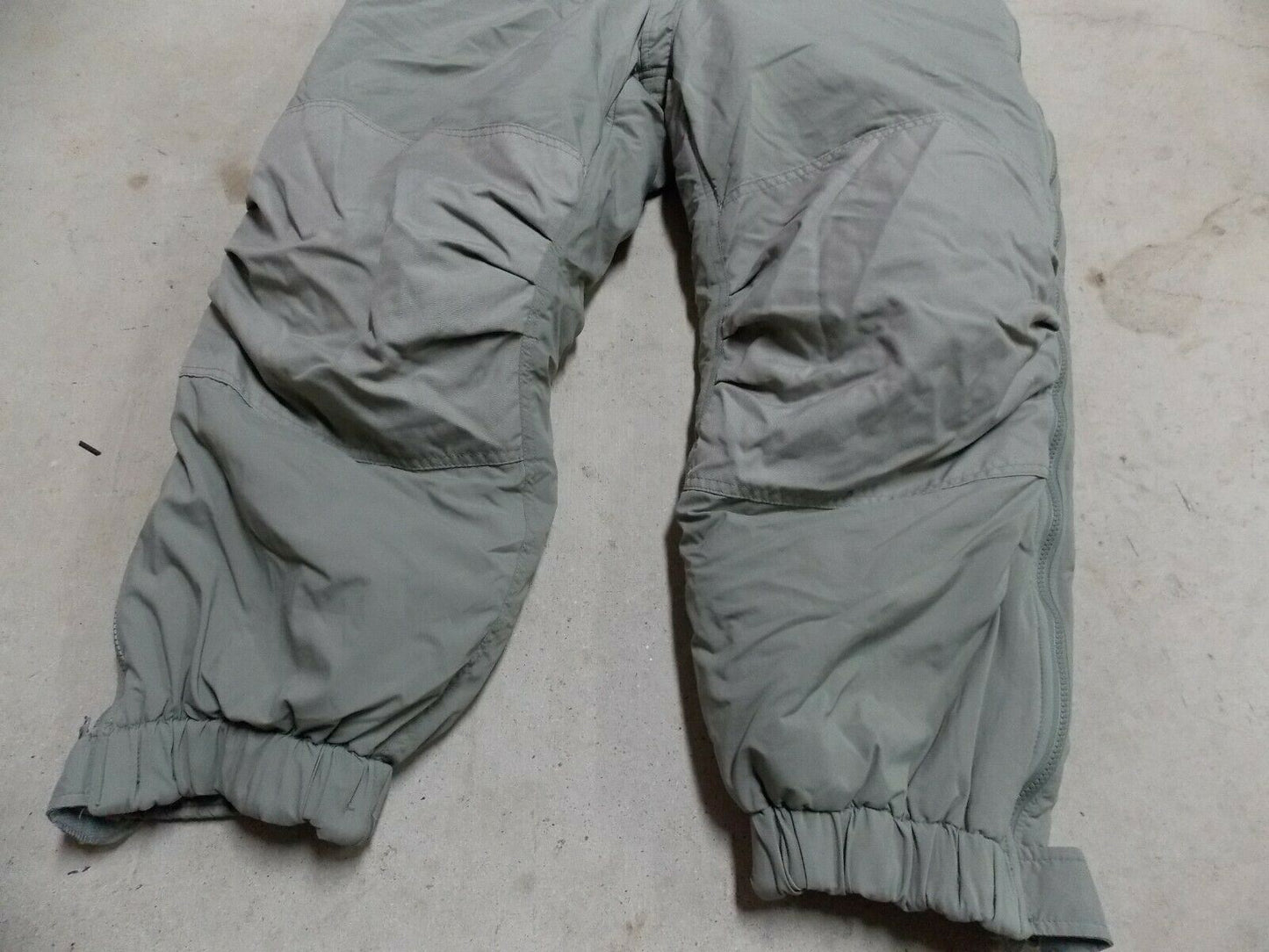 Centex Military Gear Primaloft Level 7 extreme cold weather trousers in medium/regular size, designed for warmth and durability.