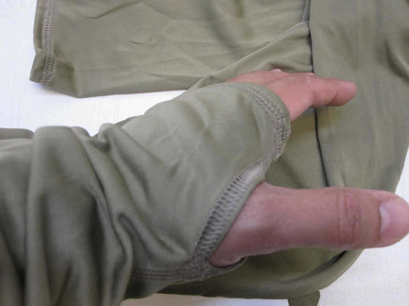 Army OCP silk weight base layer shirt by Centex Military Gear, small size, long undershirt for tactical or military use.