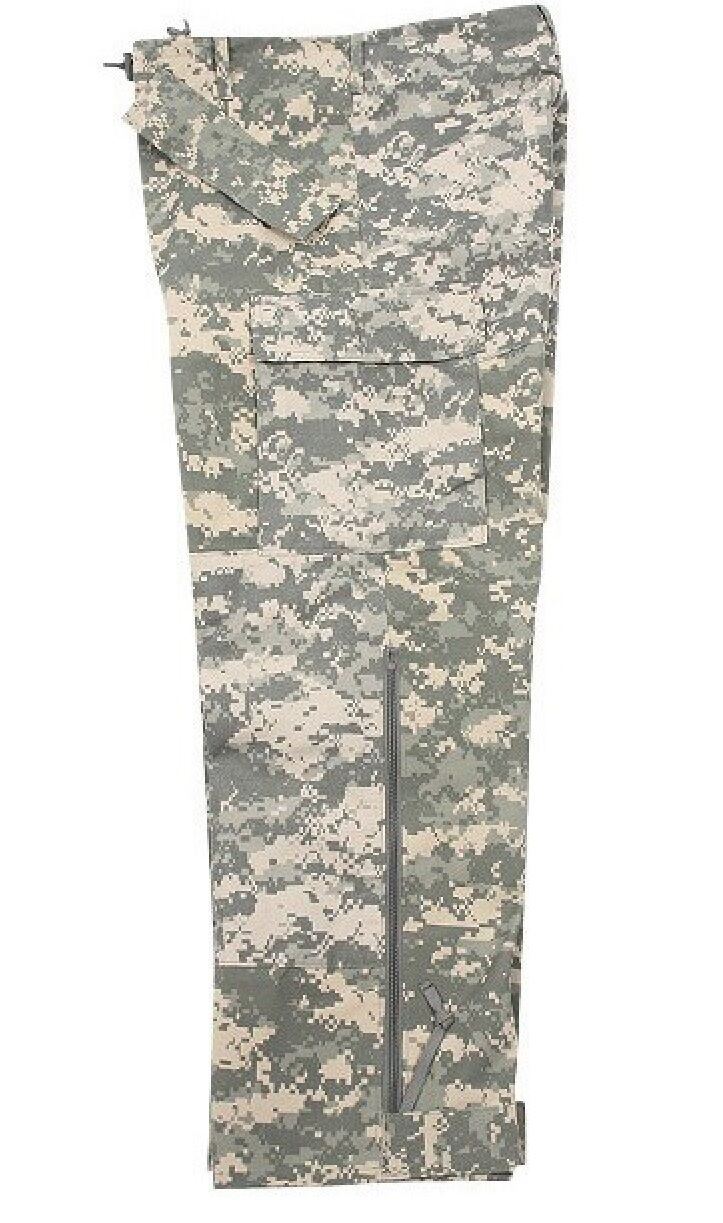 Large regular size Centex Military Gear ACU digital Gore-Tex cold/wet weather trousers displayed on a neutral background.