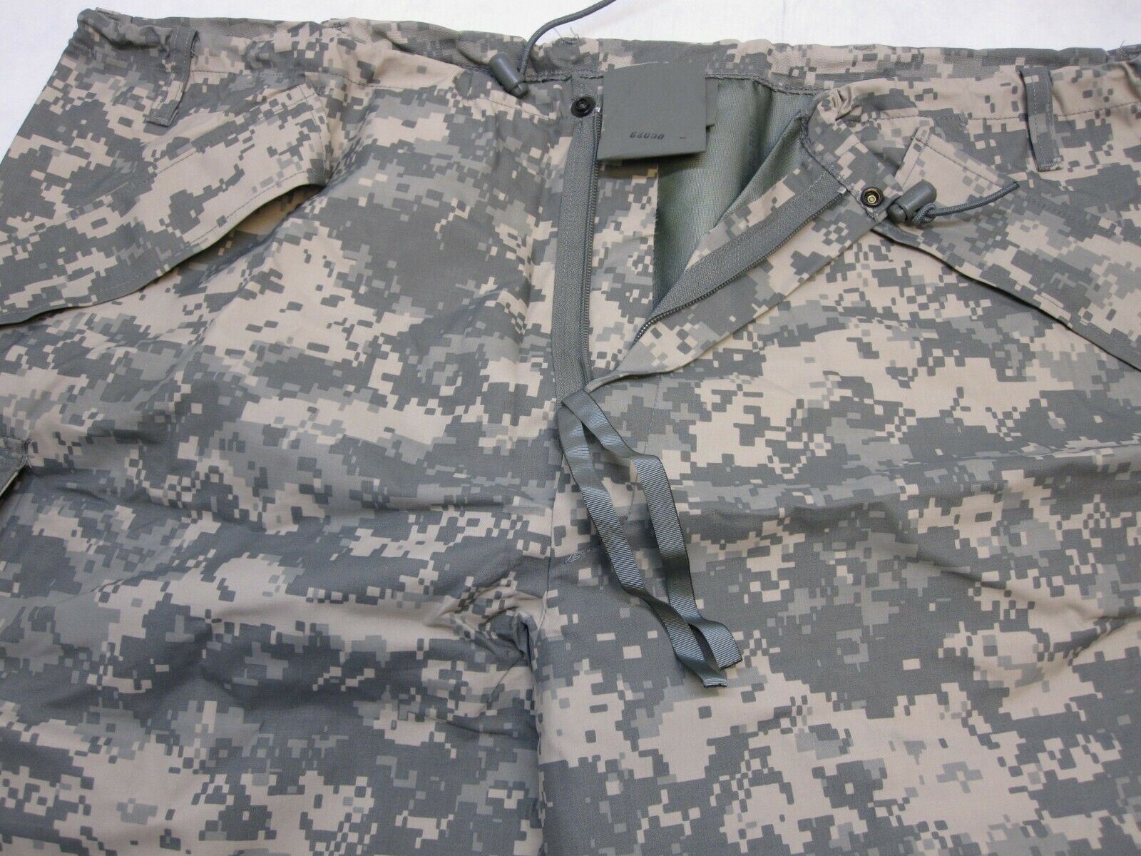 Large regular Centex Military Gear ACU digital Gore-Tex cold/wet weather trousers displayed on a neutral background.
