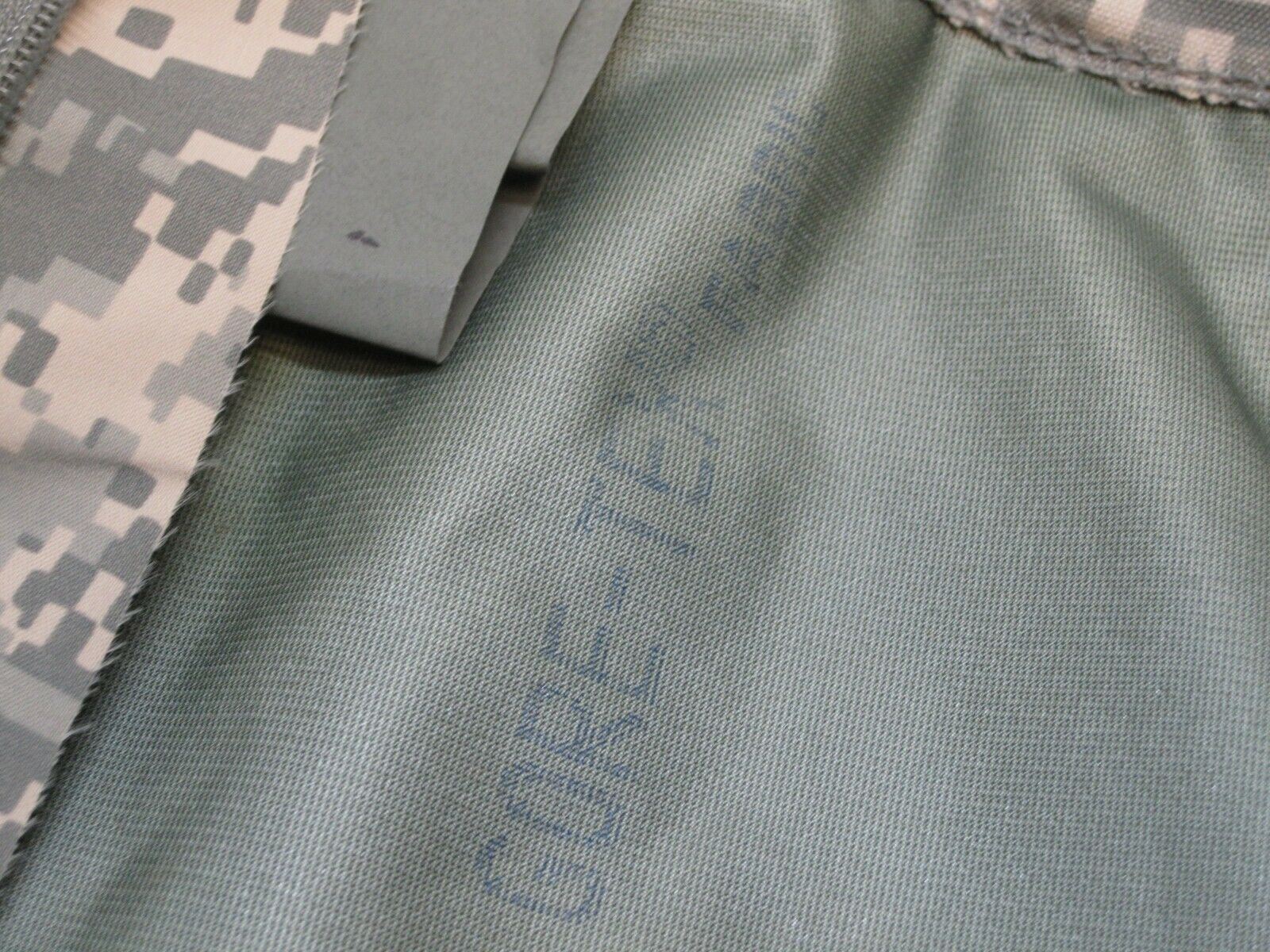 Centex Military Gear ACU digital GORE-TEX cold/wet weather trousers in large/regular size, showcasing camouflage pattern.