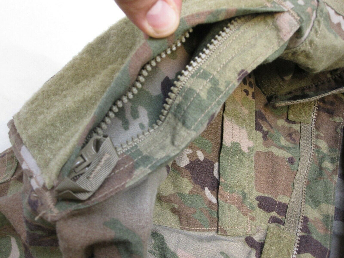 Centex Military Gear Scorpion W2 Small Long Flame Resistant Army Shirt in OCP Multicam camouflage with front pockets.
