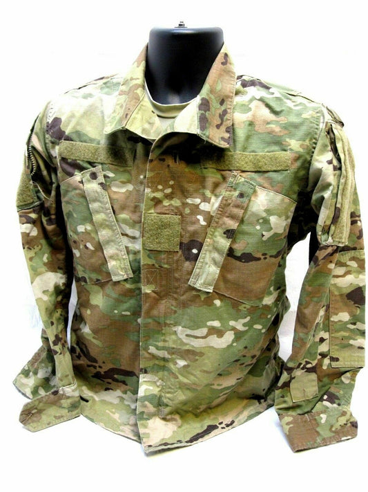 USED ARMY OCP SCORPION W2 MULTICAM TOP UNIFORM COAT NORMAL MATERIAL ACU JACKET1 - Centex Military Gear
