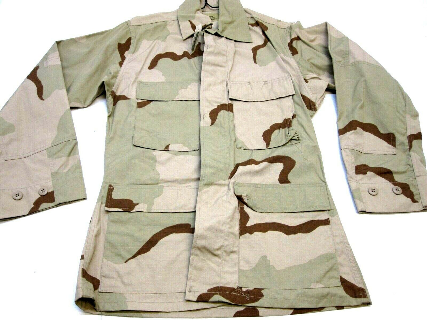 NEW ARMY DESERT CAMOUFLAGE COMBAT UNIFORM TOP DCU SHIRT CAMO SUMMER RIP-STOP - Centex Military Gear