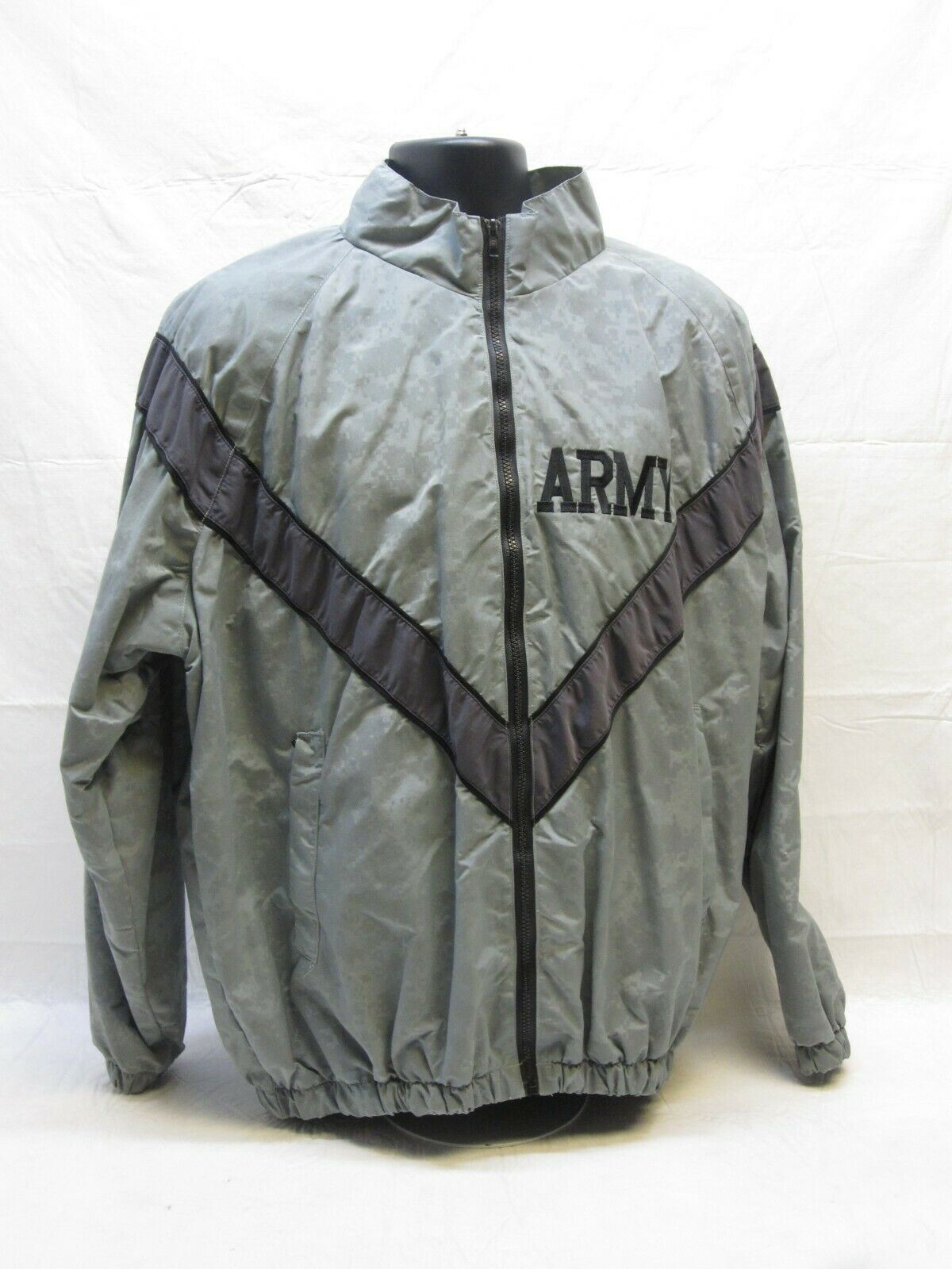 US ARMY DIGICAM PT JACKET ACU DIGITAL CAMO WINDBREAKER REFLECTIVE CAMOUFLAGE - Centex Military Gear