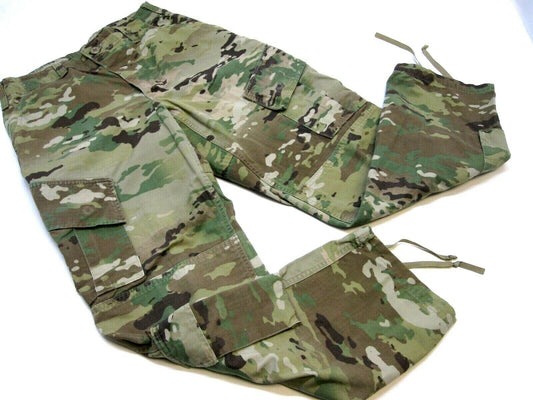 USGI ARMY ISSUE SCORPION ACU OCP COMBAT UNIFORM PANTS 50/50 COTTON/NYLON BOTTOMS - Centex Military Gear