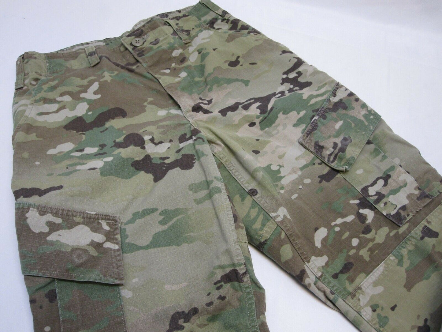 USGI ARMY ISSUE SCORPION ACU OCP COMBAT UNIFORM PANTS 50/50 COTTON/NYLON BOTTOMS - Centex Military Gear