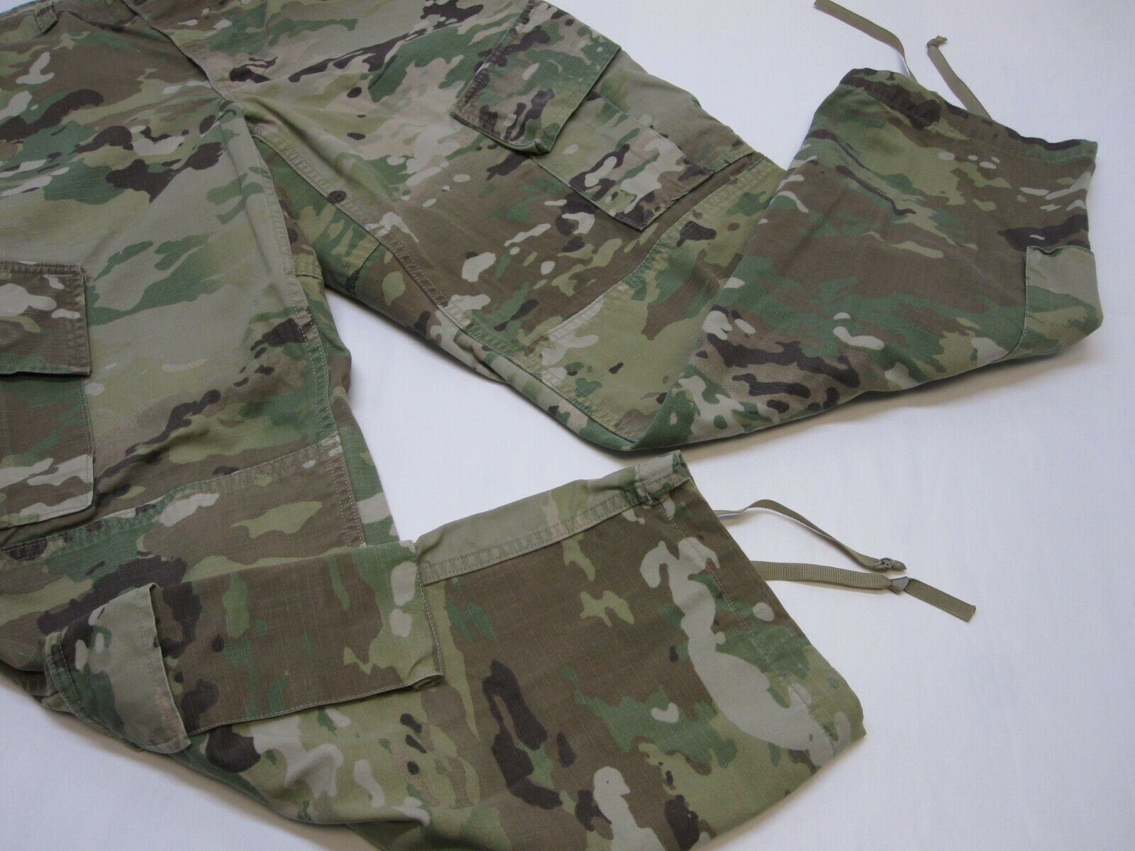 USGI ARMY ISSUE SCORPION ACU OCP COMBAT UNIFORM PANTS 50/50 COTTON/NYLON BOTTOMS - Centex Military Gear