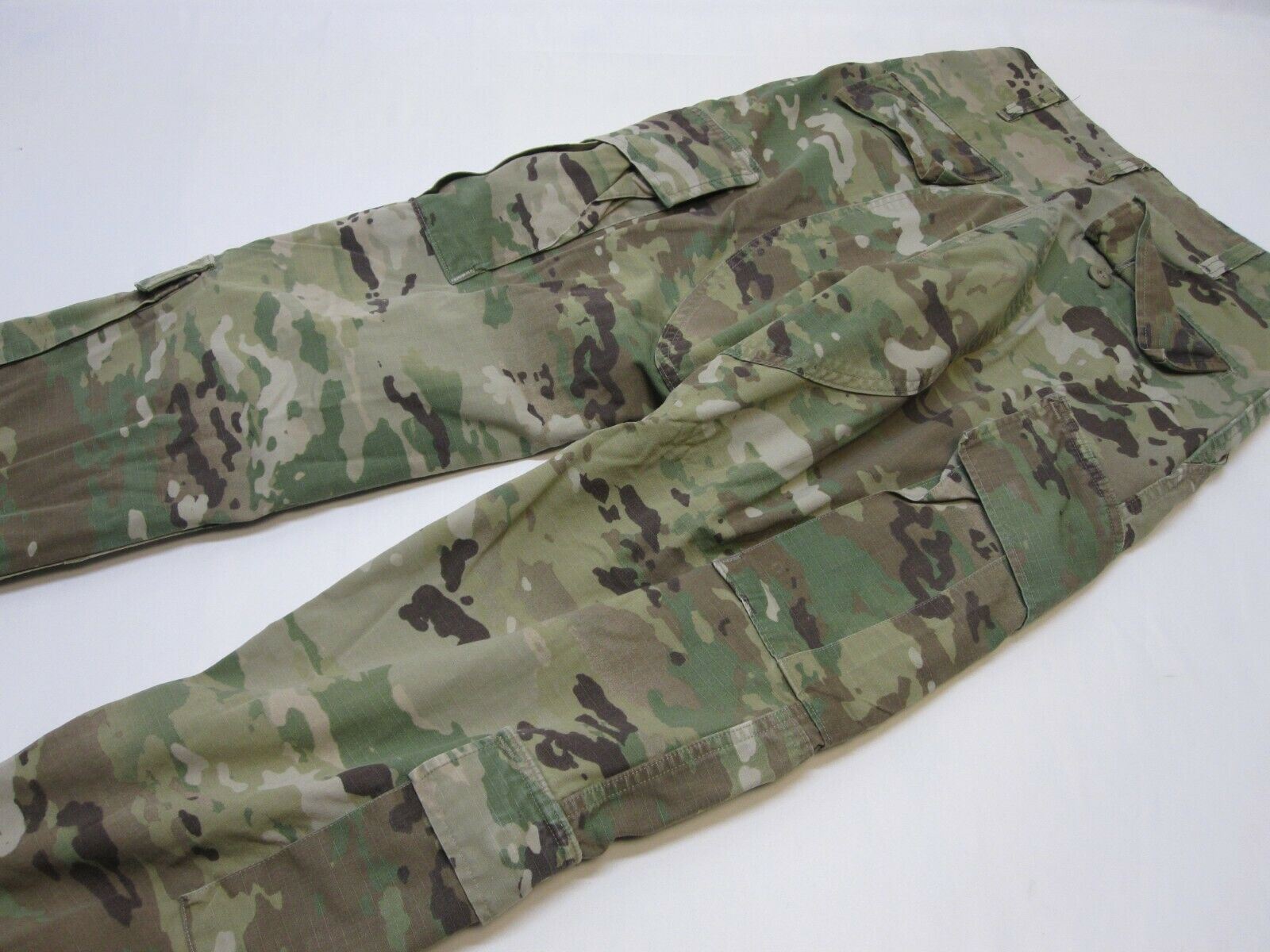 USGI ARMY ISSUE SCORPION ACU OCP COMBAT UNIFORM PANTS 50/50 COTTON/NYLON BOTTOMS - Centex Military Gear