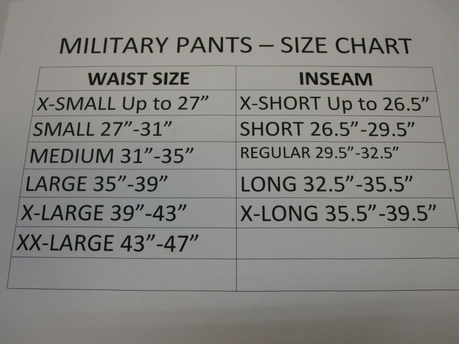 USGI ARMY ISSUE SCORPION ACU OCP COMBAT UNIFORM PANTS 50/50 COTTON/NYLON BOTTOMS - Centex Military Gear