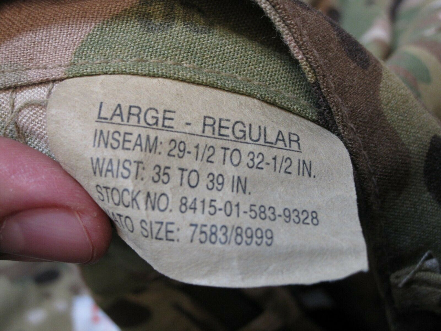 ARMY AVIATION MULTICAM AIRCREW TROUSERS OCP UNIFORM PANTS A2CU FUELER FIRE RESIS - Centex Military Gear