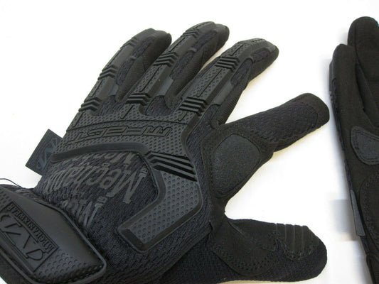 BLACK MILITARY TACTICAL MECHANIX WEAR M-PACT GLOVES LARGE COVERT TOUCH SCREEN - Centex Military Gear