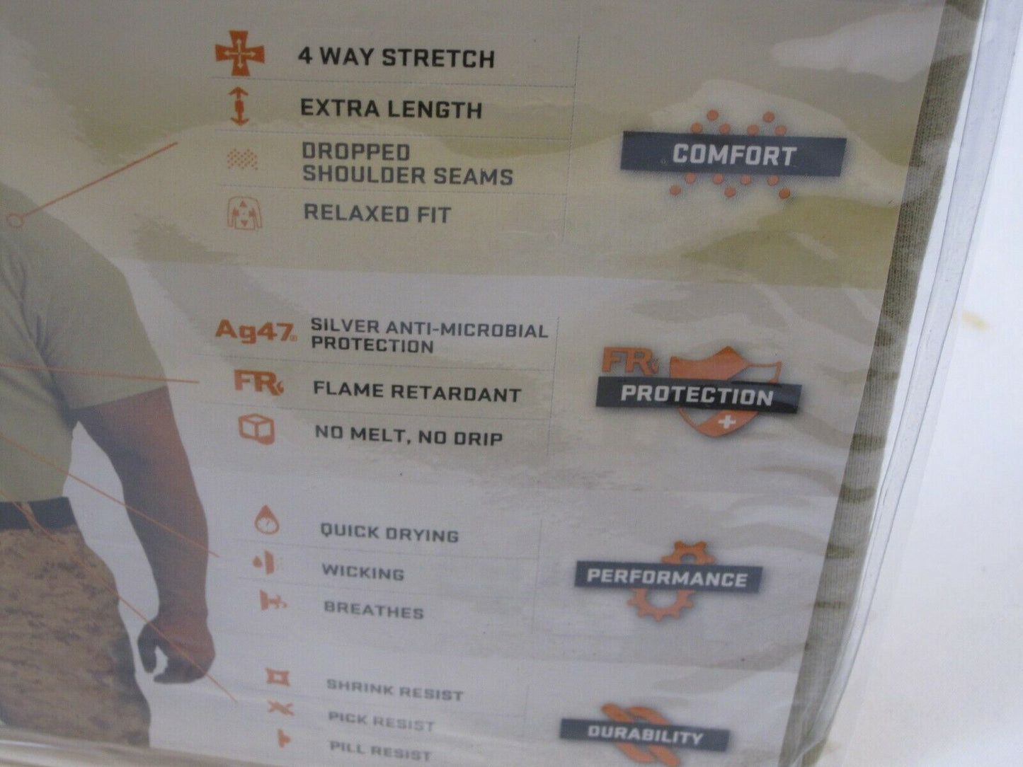 NEW XGO FLAME RESISTANT UNDERPANTS FIRE RETARDANT UNDERWEAR LONG JOHN LARGE