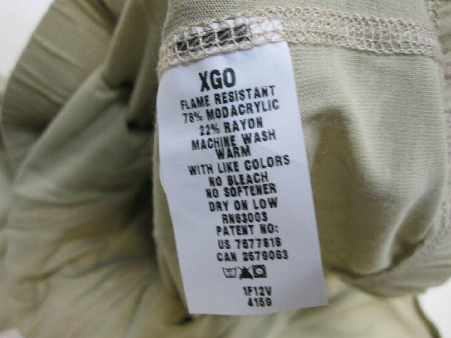 NEW XGO FLAME RESISTANT UNDERPANTS FIRE RETARDANT UNDERWEAR LONG JOHN LARGE