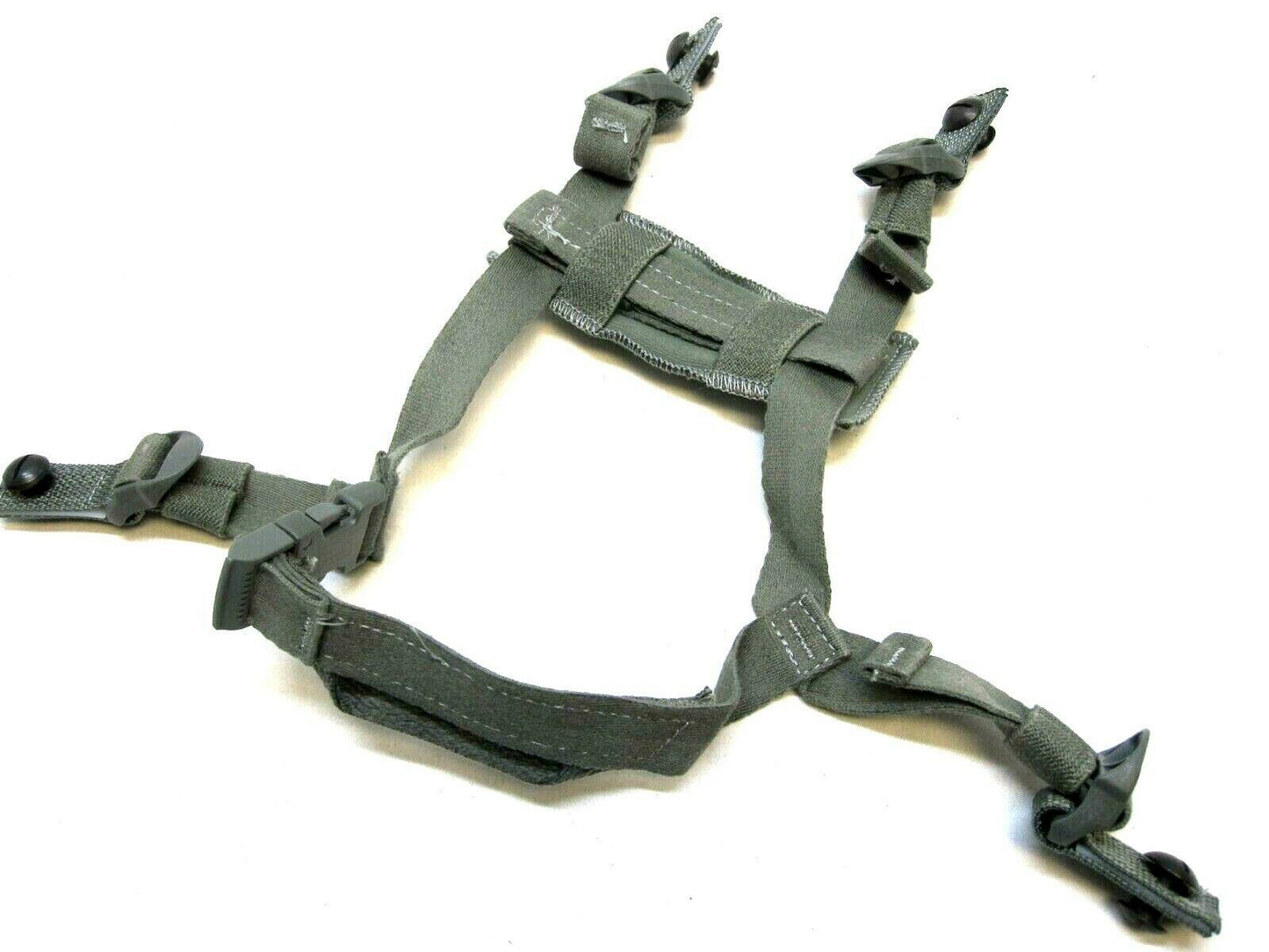US ARMY CHIN STRAP ADVANCED COMBAT HELMET 4 POINT CHINSTRAP w. BOLTS/SCREWS ACH - Centex Military Gear